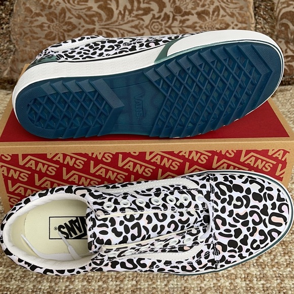 Vans Old Skool Stacked Uv Ink Leopard/True White M - Picture 7 of 16